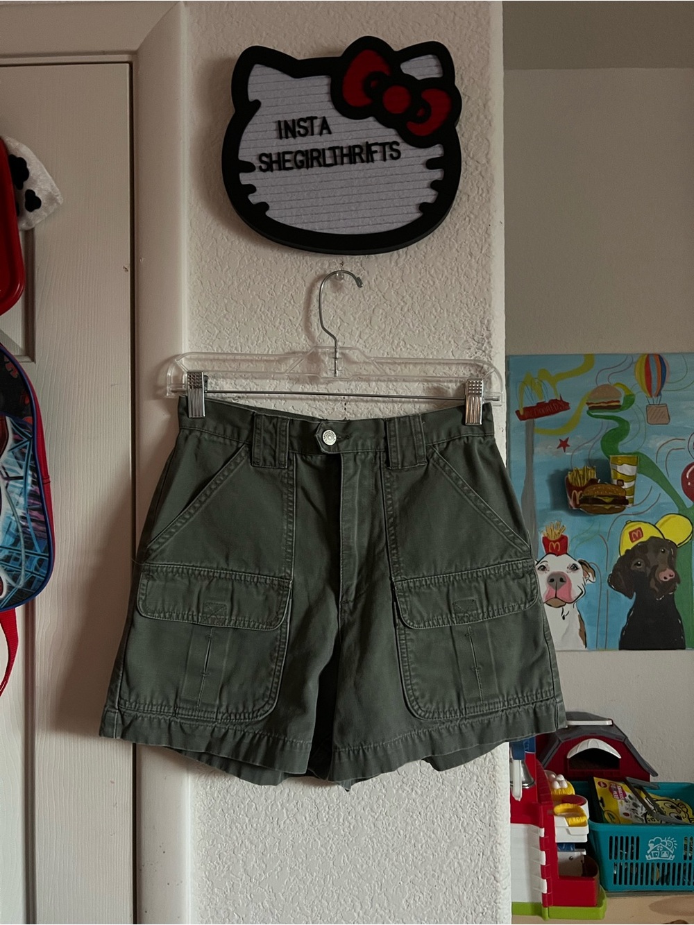 Y2K american eagle shorts